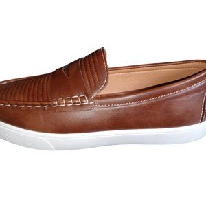 Kids Star Merx Penney Loafers size 7 Brown